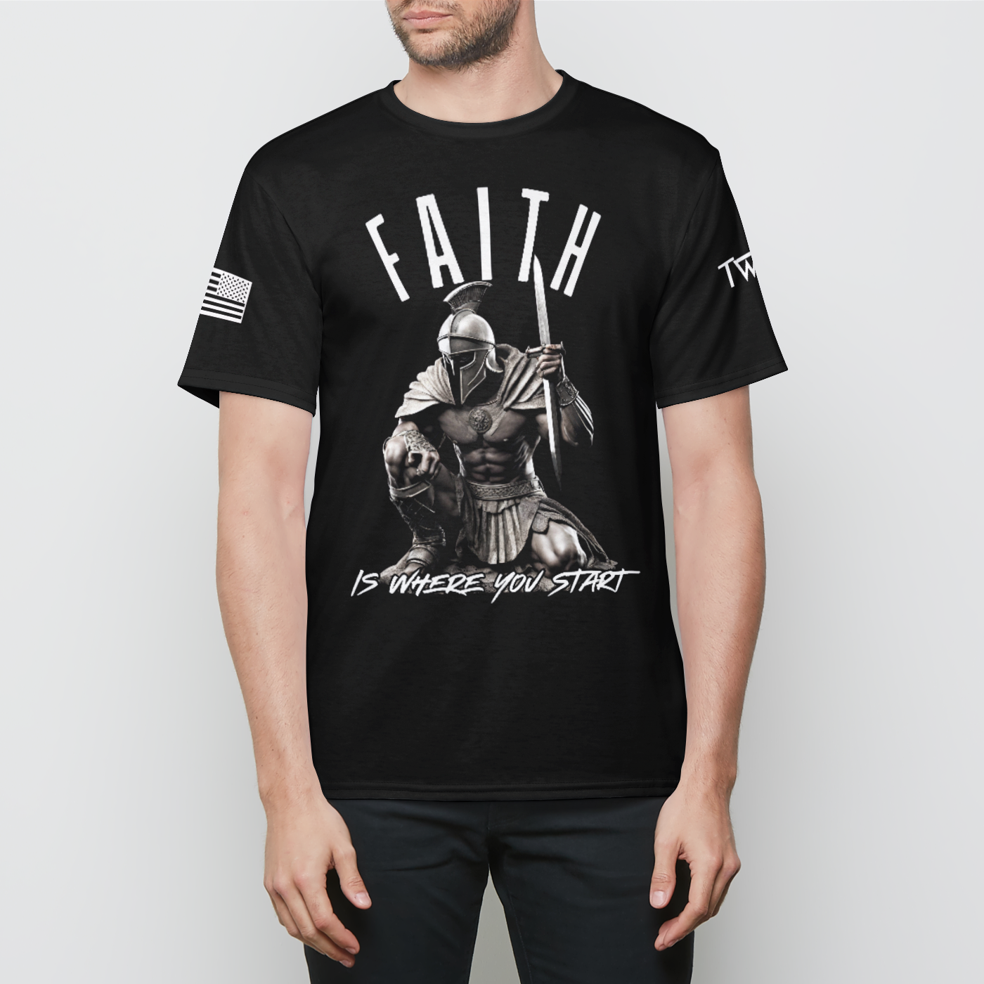 Faith Mens Crew Tee