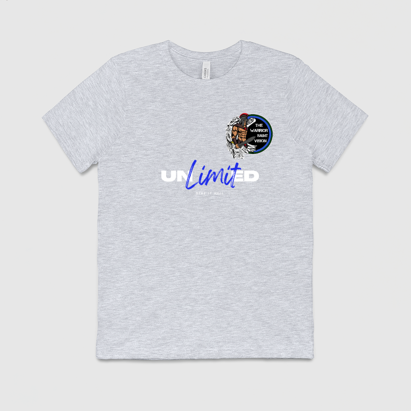Unlimited Blue Line Mens Crew Tee