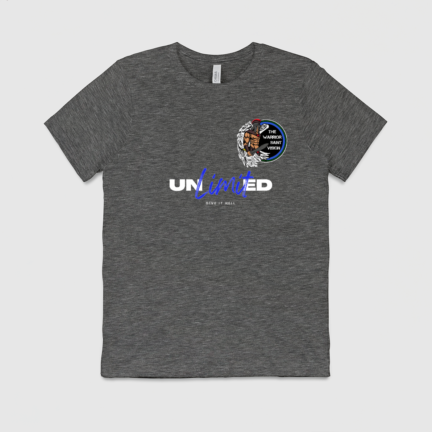 Unlimited Blue Line Mens Crew Tee