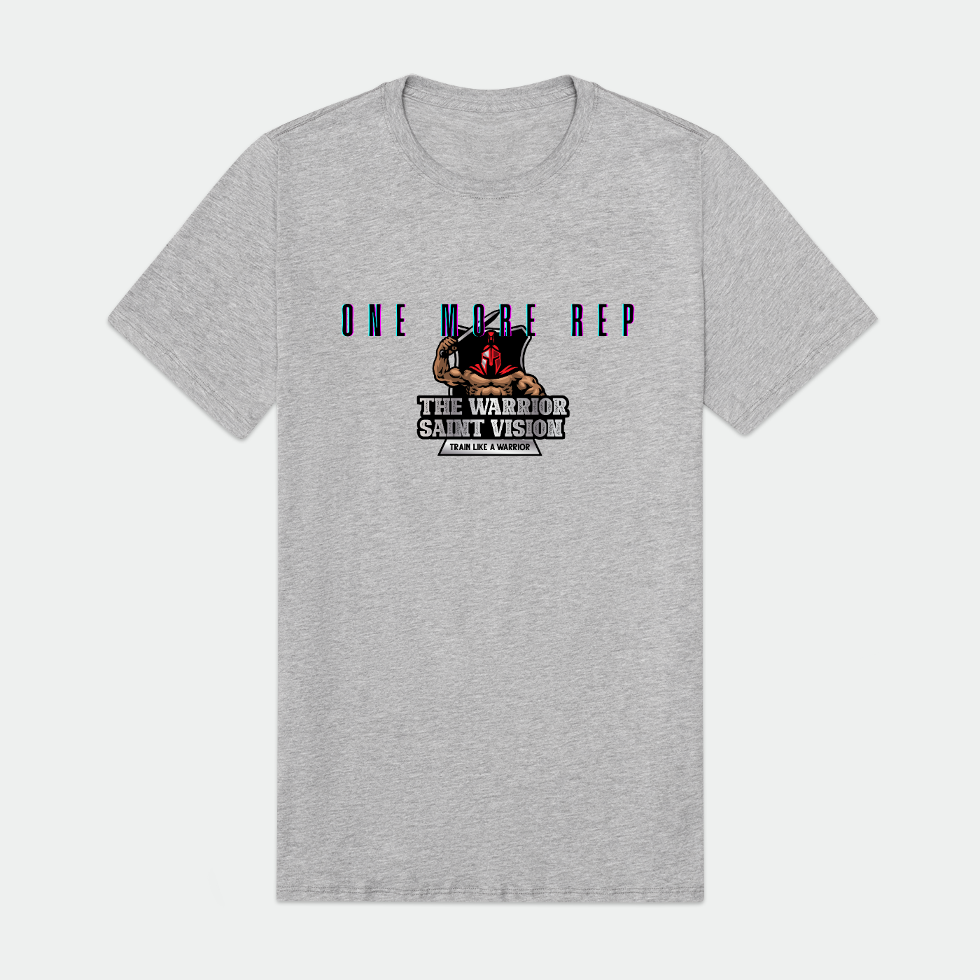 One More Rep Retro Mens Premium Tee