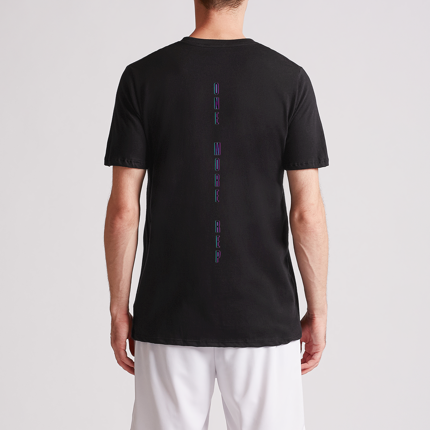 One More Rep Retro Mens Premium Tee