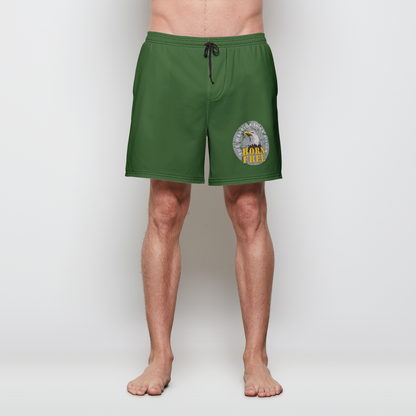 Born Free Drab with liner Mens Swim Trunks w/ Lining