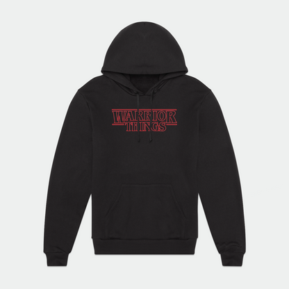 Warrior Things Thin Line Logo Unisex Pullover Hoodie