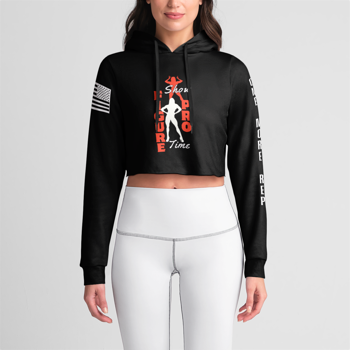 Figure Pro  Womens Crop Hoodie