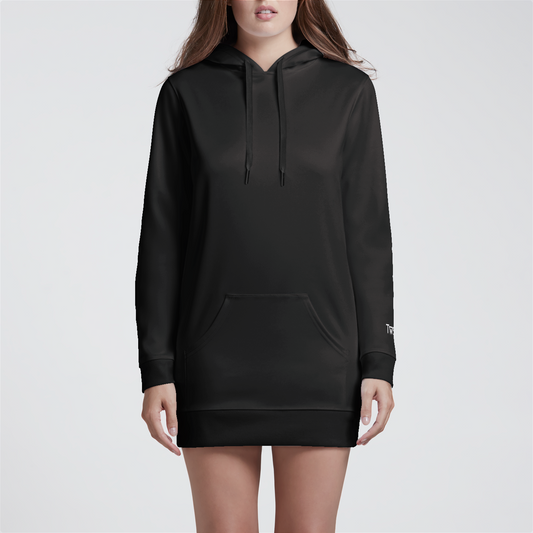 Black TWSV Womens Hoodie Dress