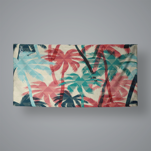 Patriotic Palms Beach Towel 