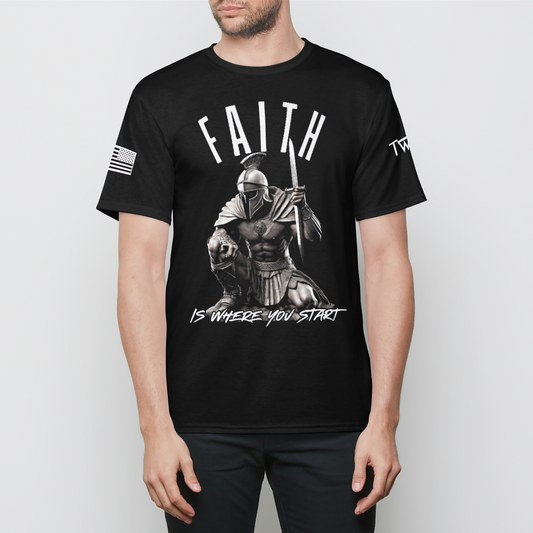 Faith  Mens Crew Tee