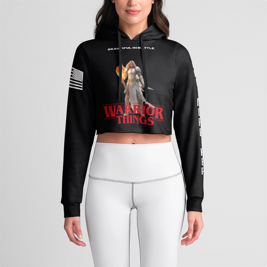 Jophiel Womens Crop Hoodie