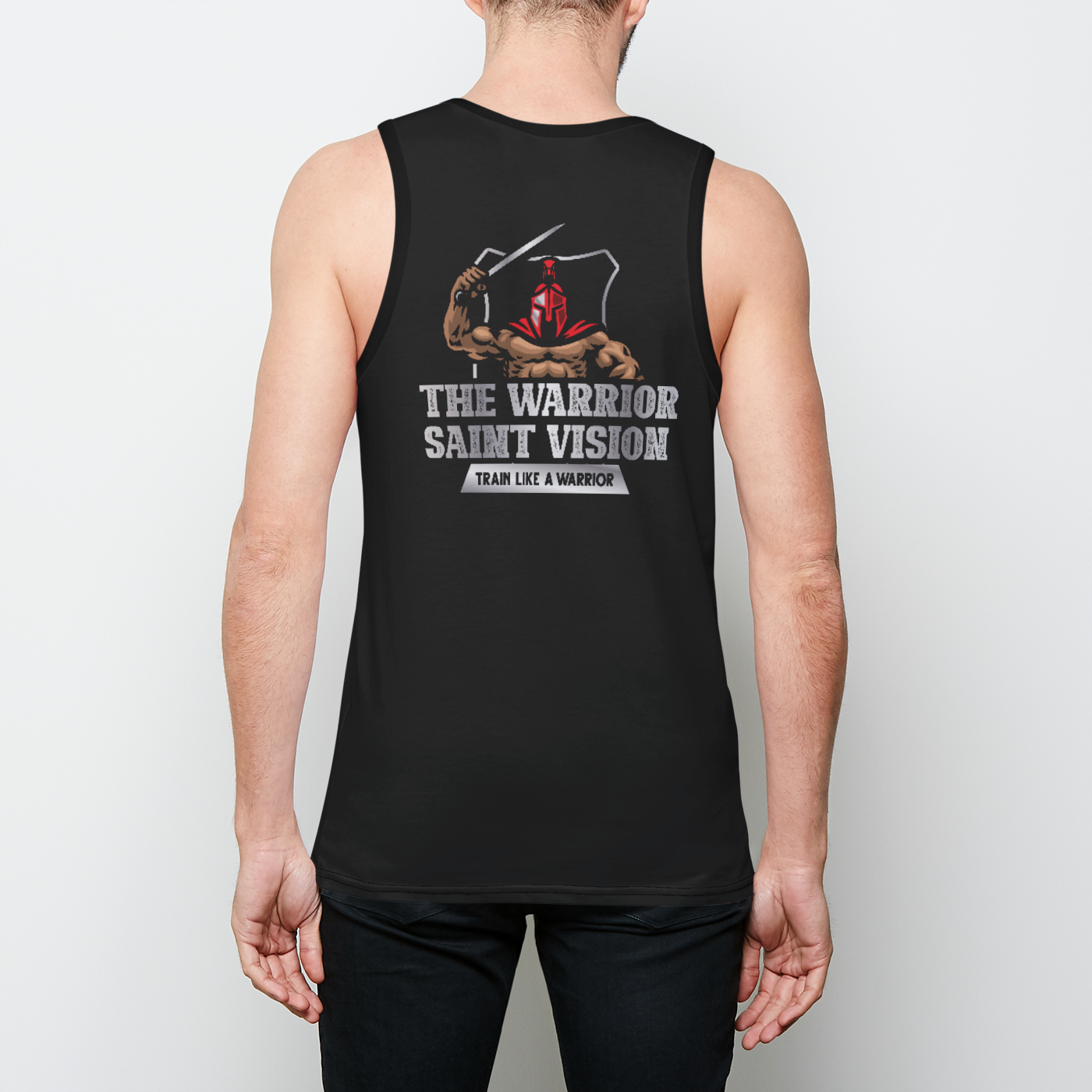 Make it count red Mens Binded Tank Top