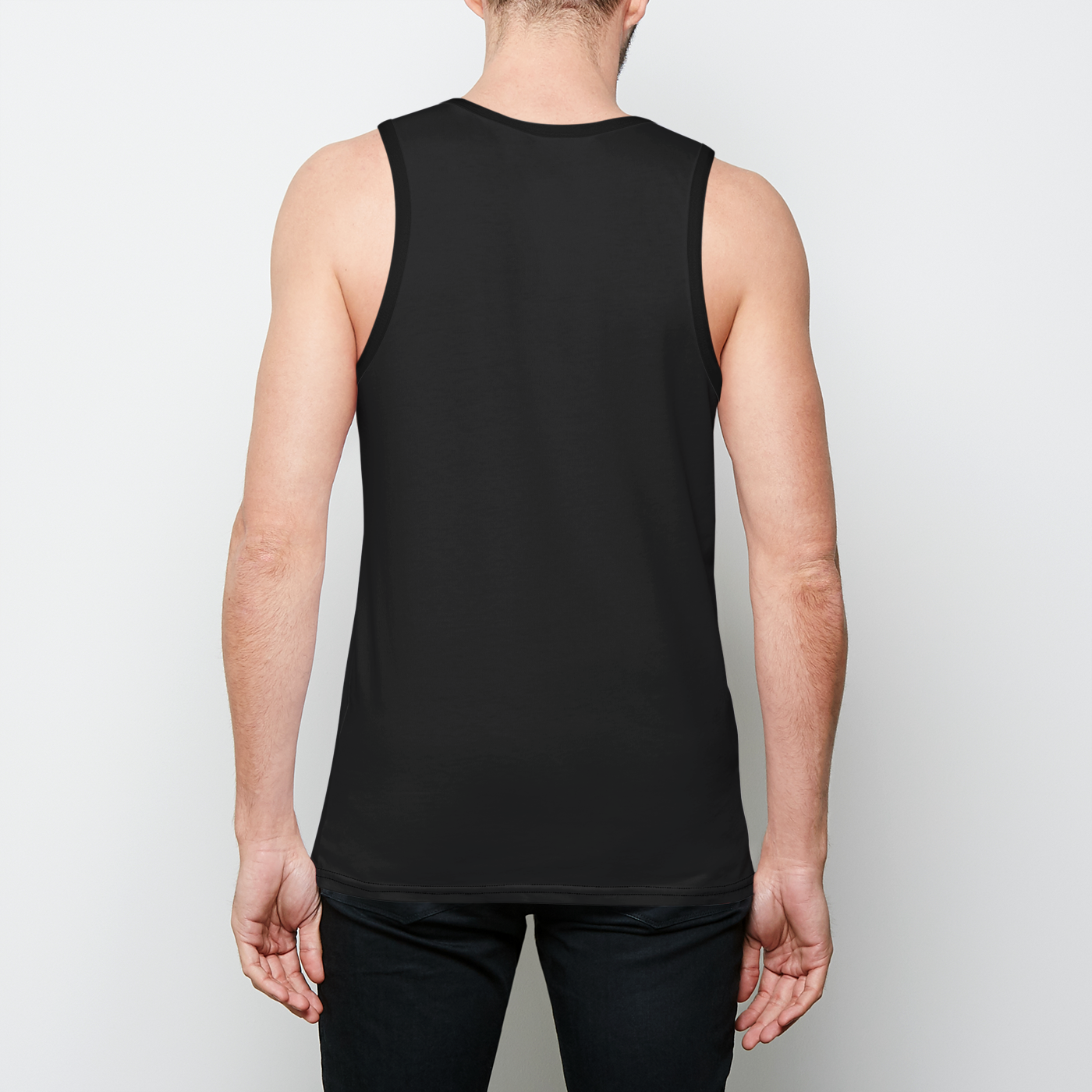 Fear No Evil Basic Edition Mens Binded Tank Top