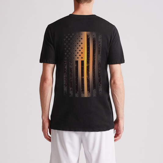 Thin Gold Line VII Mens Premium Tee