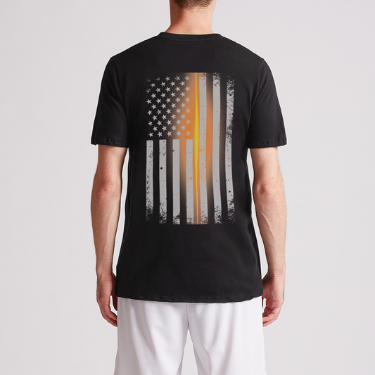 Thin Gold Line  Mens Premium Tee