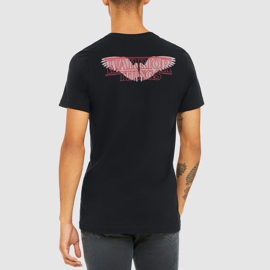 Wings Mens Crew Tee, Bella + Canvas