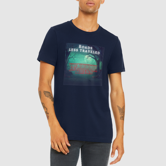 Roads Less Traveled Mens Crew Tee, Bella + Canvas