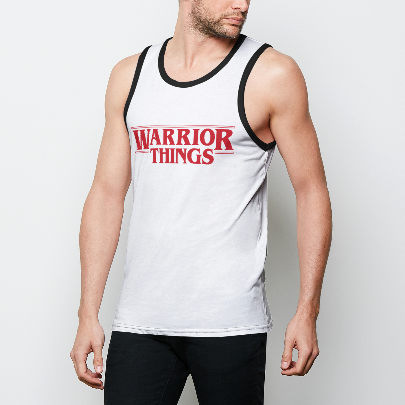 Things Bold Mens Binded Tank Top