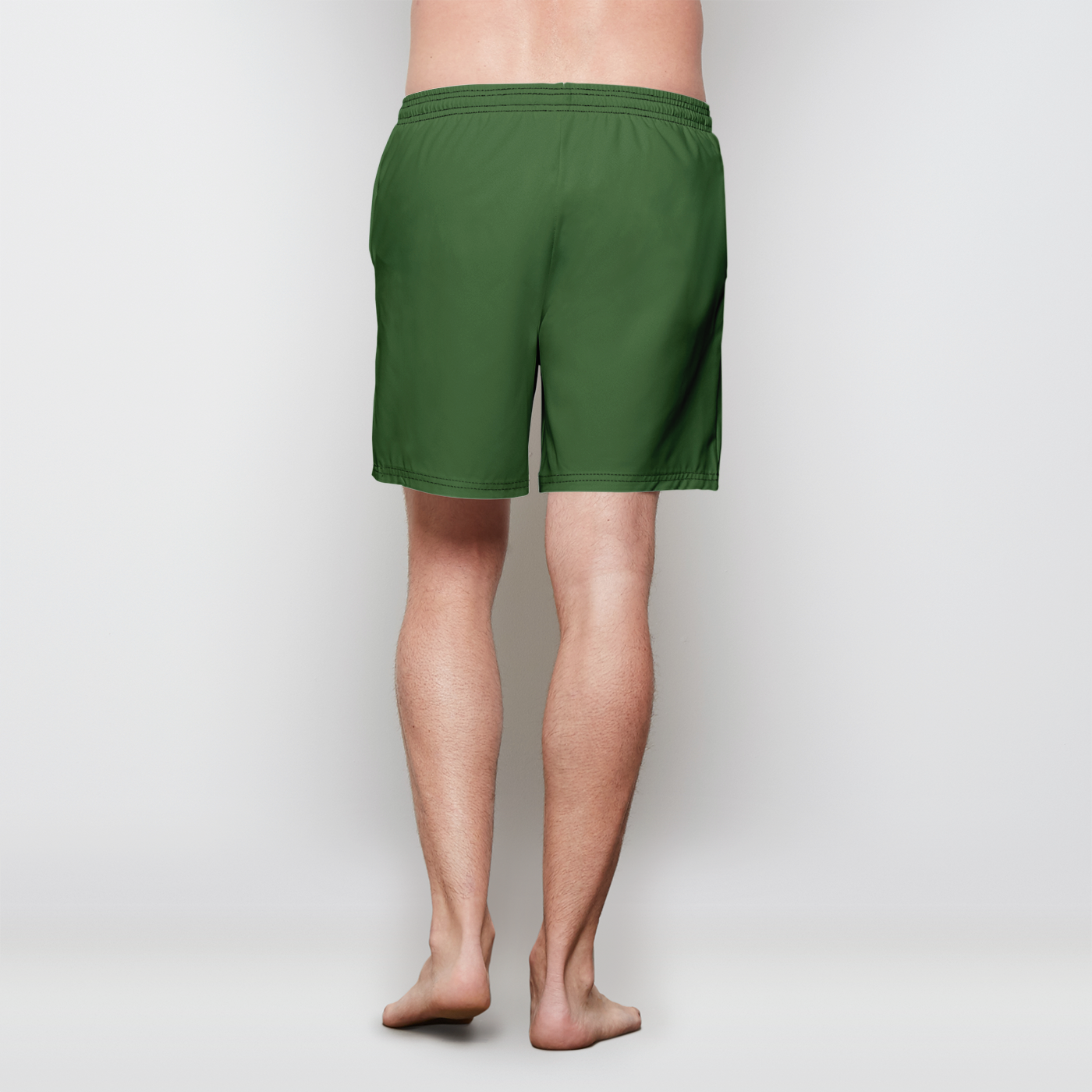 Born Free Drab with liner Mens Swim Trunks w/ Lining