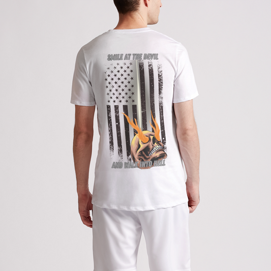 Thin Gray Line Hell Mens Premium Tee