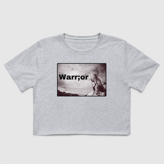 Warr or Awareness Womens Crop Tee