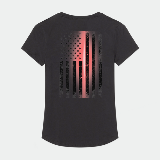 Thin Red Line Womens Premium Tee