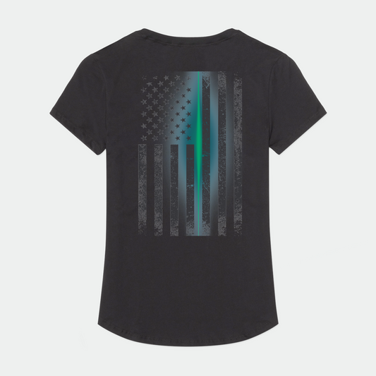 Thin Green Line Womens Premium Tee