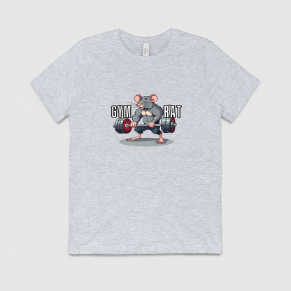 Gym Rat Mens Crew Tee, Bella + Canvas