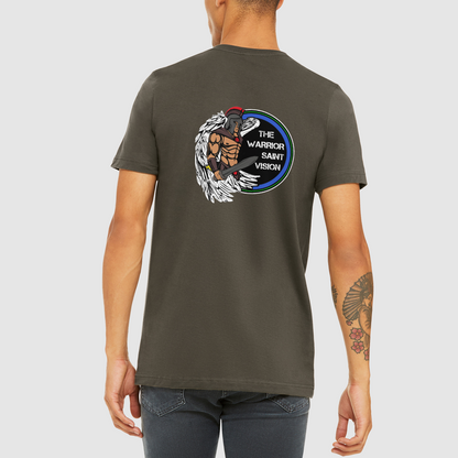 Defender Mens Crew Tee, Bella + Canvas