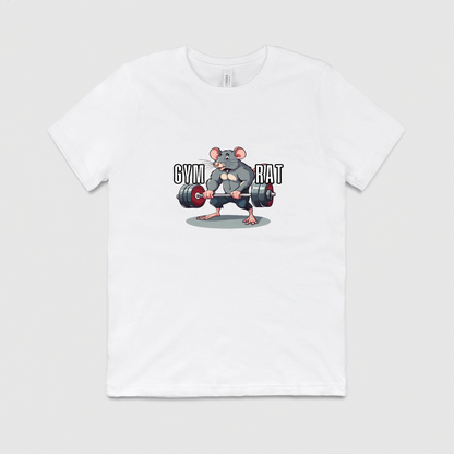 Gym Rat Mens Crew Tee, Bella + Canvas