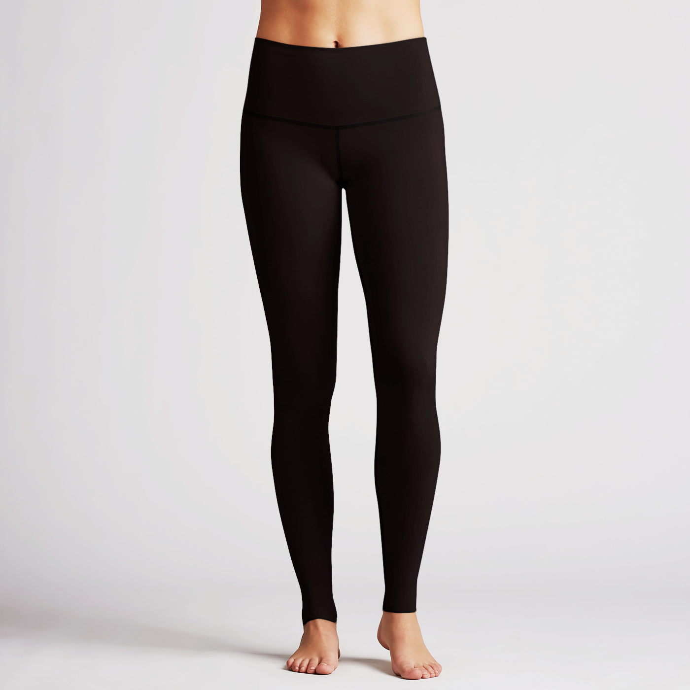 Black High Waist Reversible Legging