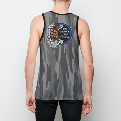 Camo RED Mens Binded Tank Top
