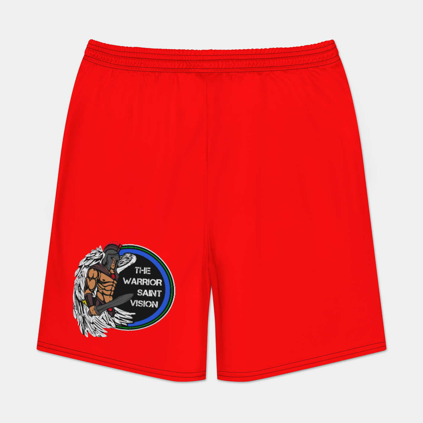 RED Mens Athletic Short