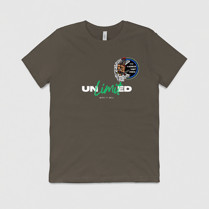 Unlimited Green Line Mens Crew Tee