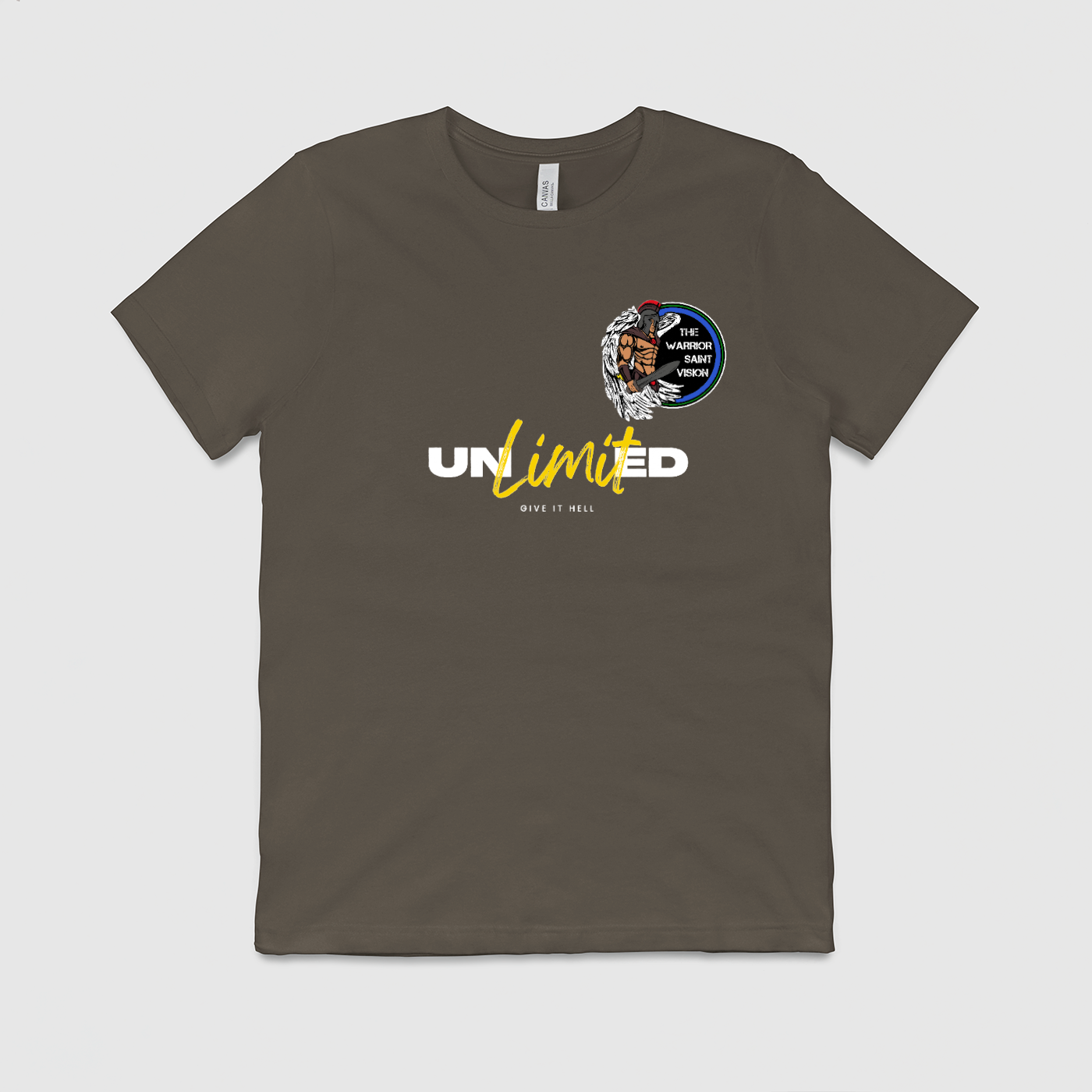 Unlimited Gold Line Mens Crew Tee