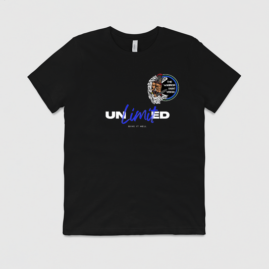 Unlimited Blue Line Mens Crew Tee