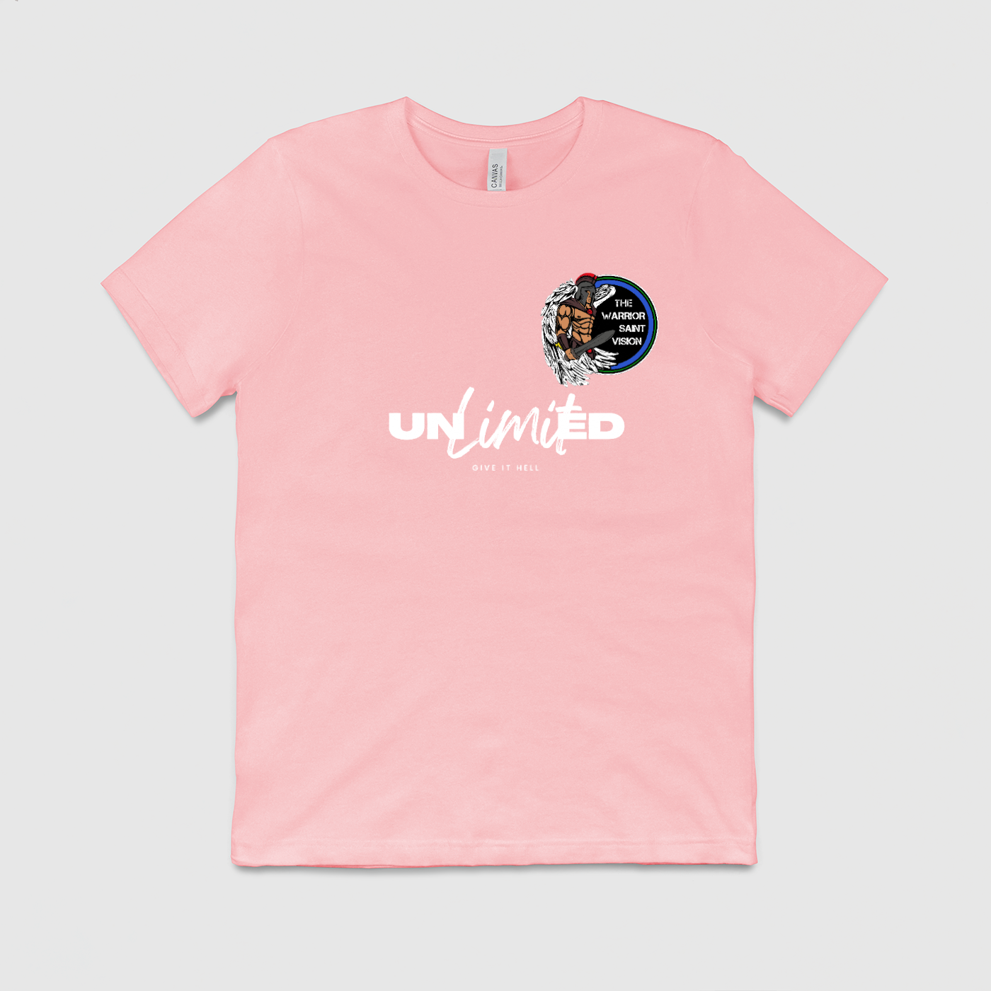 Unlimited White Line Mens Crew Tee